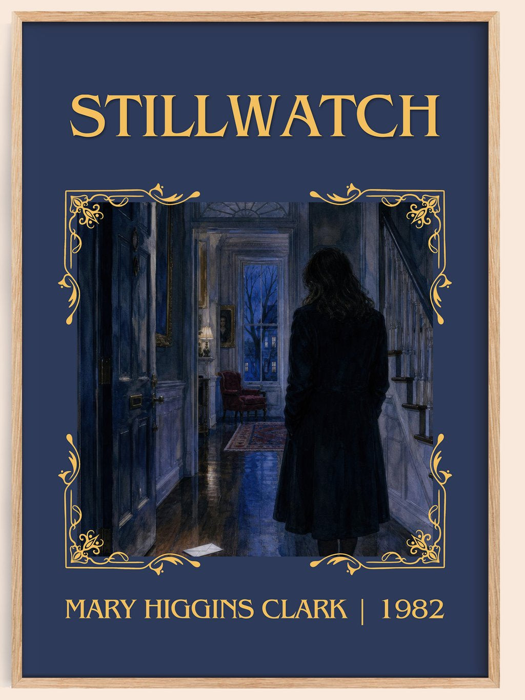 Stillwatch Classic Book Art Print by Mary Higgins Clark – book poster