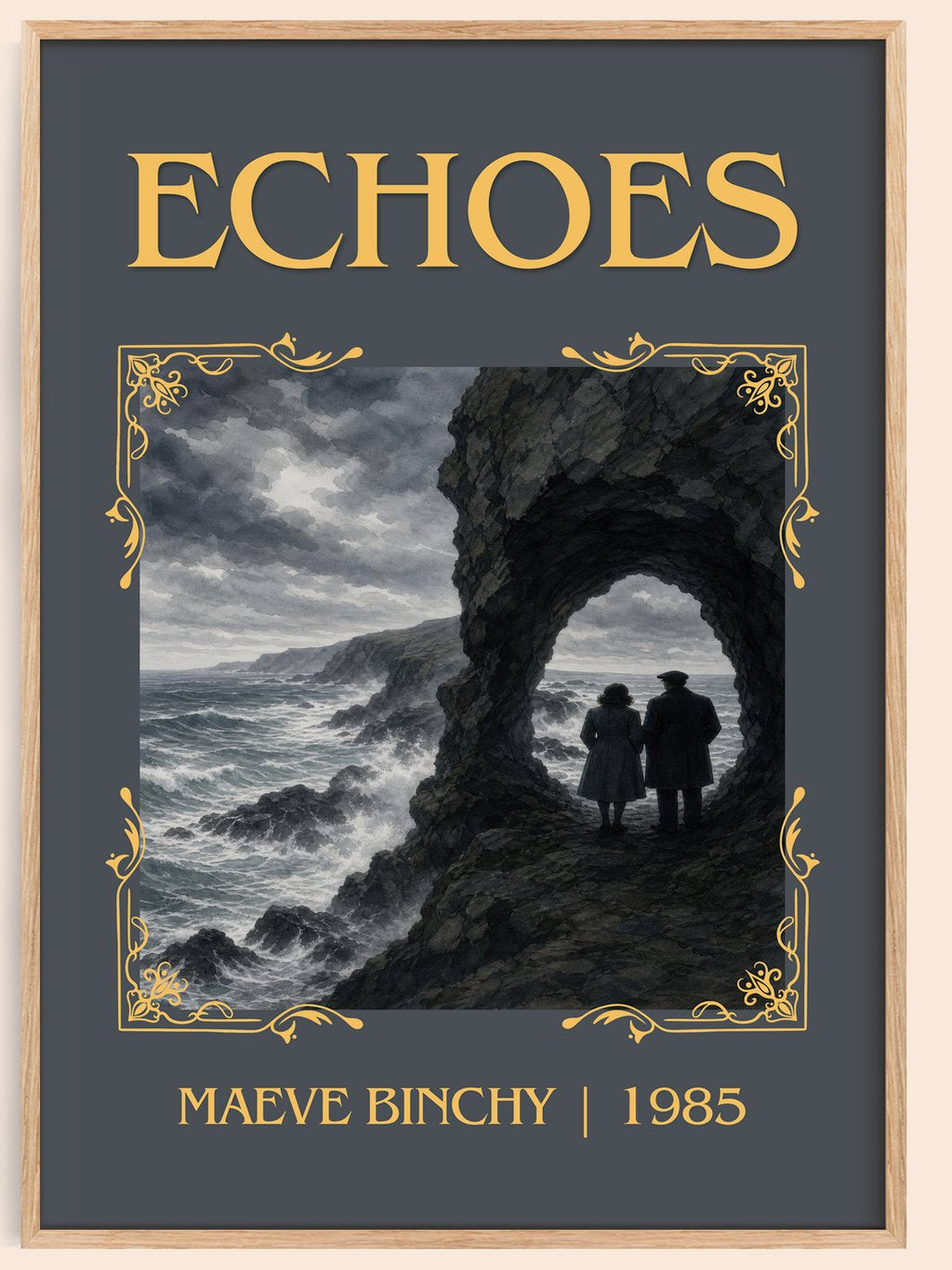 Echoes Classic Book Art Print by Maeve Binchy – book poster