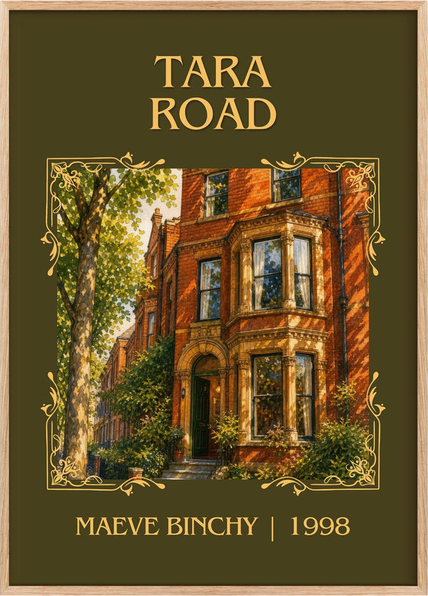 Tara Road Classic Book Art Print by Maeve Binchy