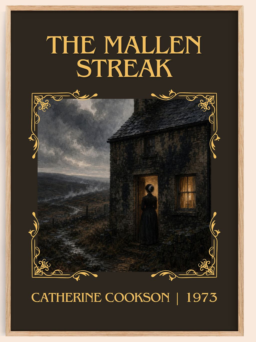 The Mallen Streak Classic Book Art Print by Catherine Cookson – book poster