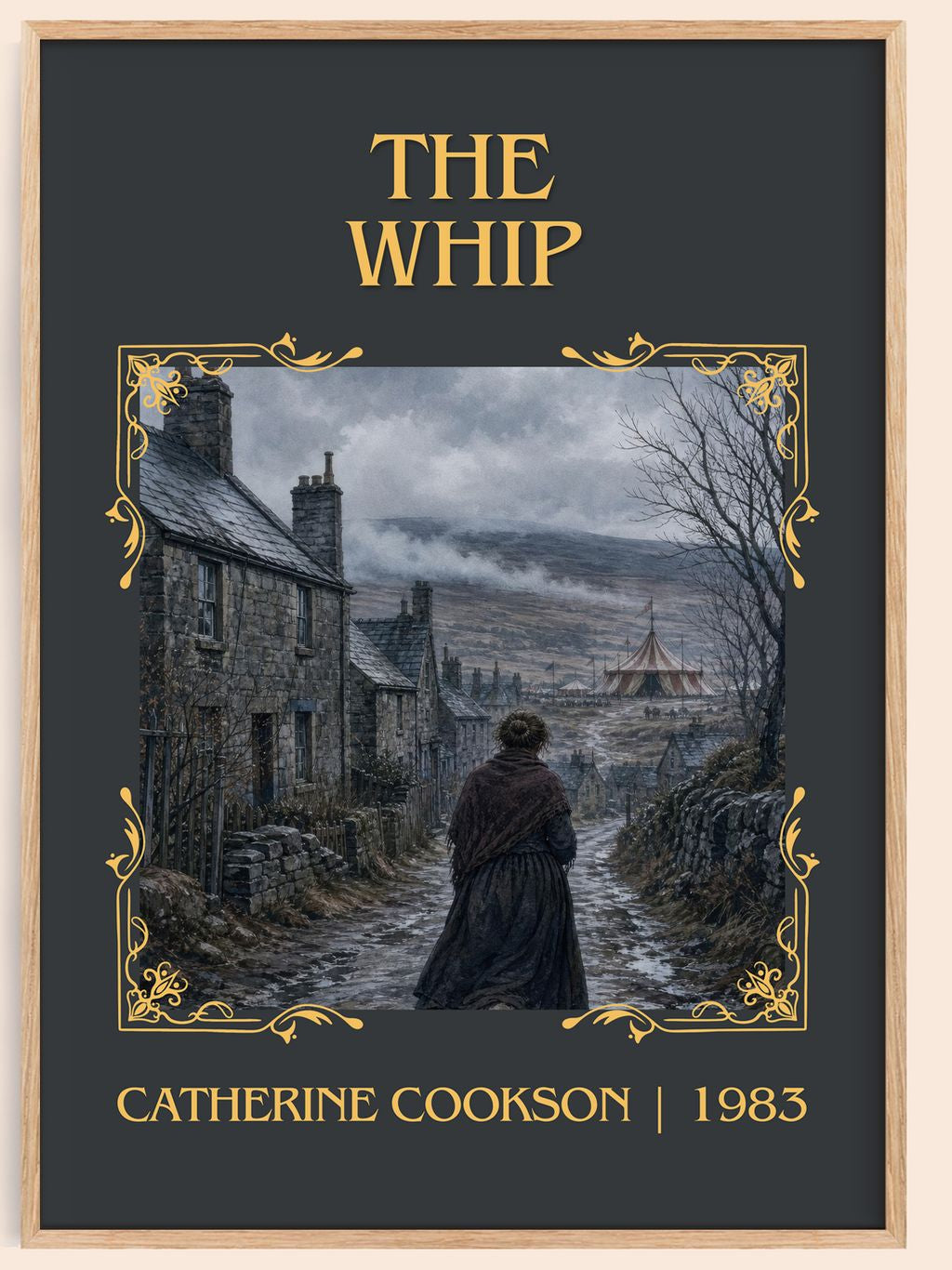 The Whip Classic Book Art Print by Catherine Cookson – book poster