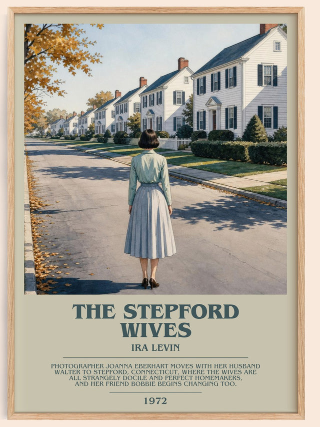 The Stepford Wives Bookish Wall Art by Ira Levin