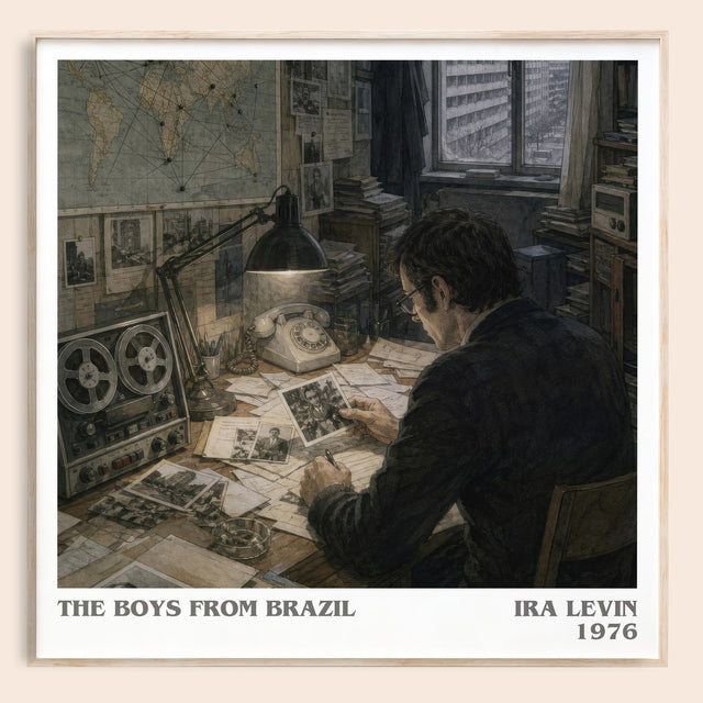 The Boys From Brazil Literary Art Print by Ira Levin