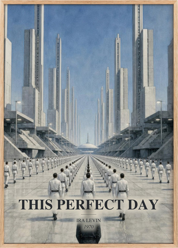 This Perfect Day Book Watercolour Illustration by Ira Levin