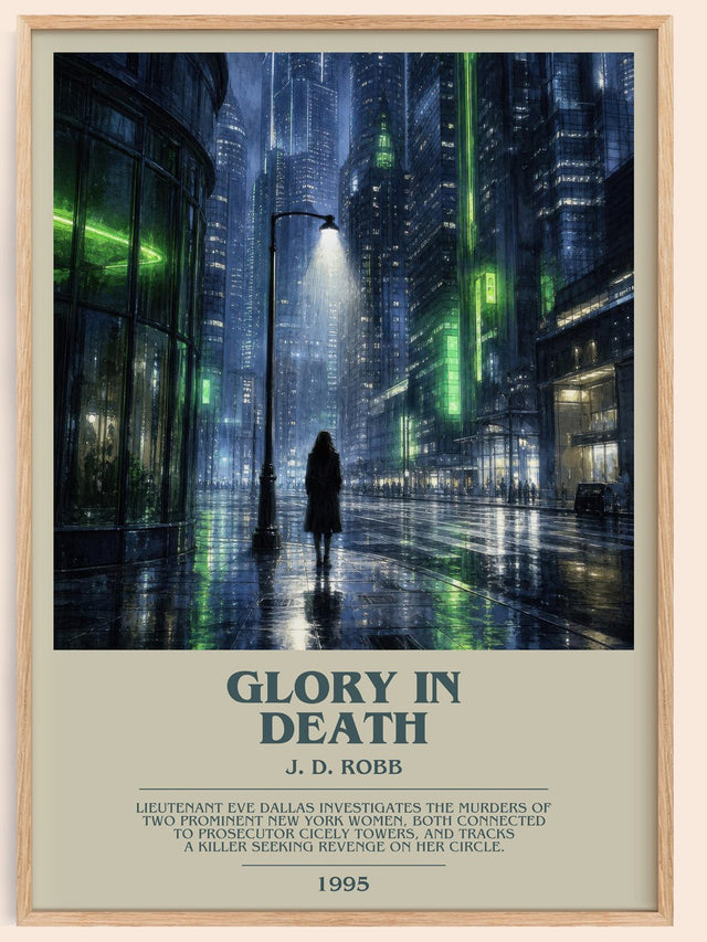 Glory In Death Bookish Wall Art by J. D. Robb