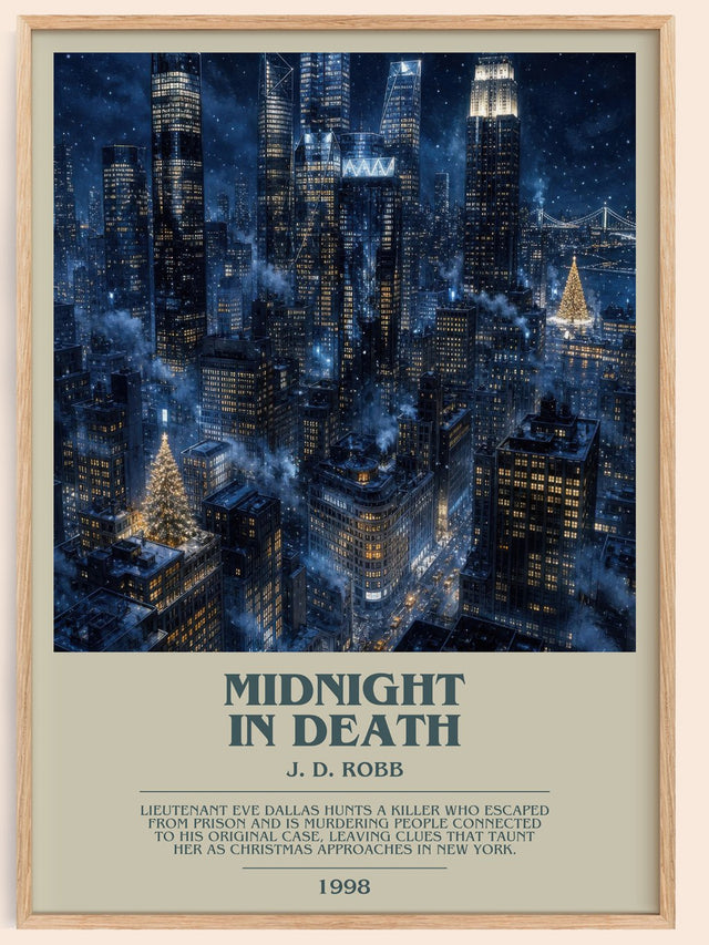 Midnight In Death Bookish Wall Art by J. D. Robb