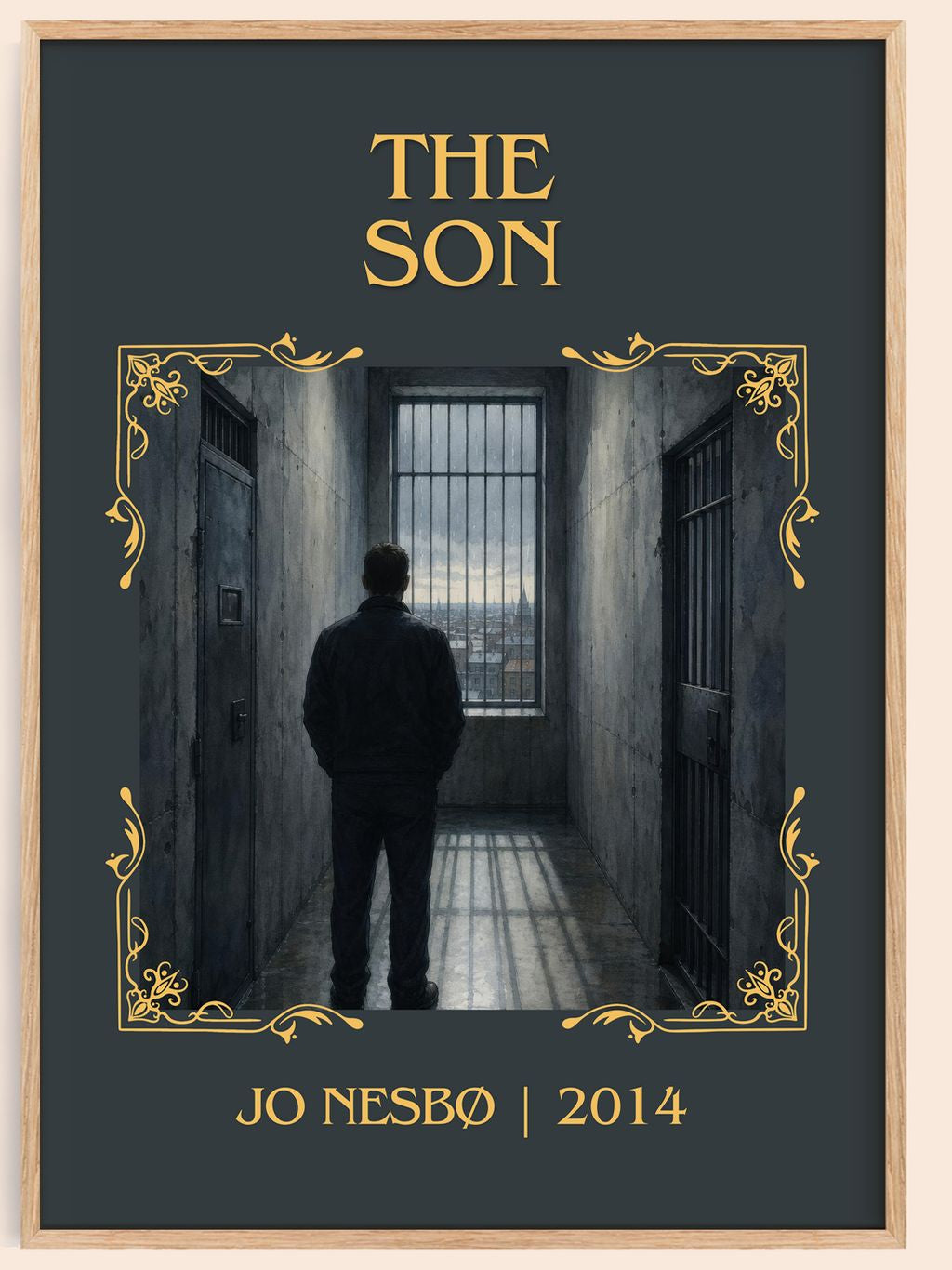 The Son Classic Book Art Print by Jo Nesbø – book poster