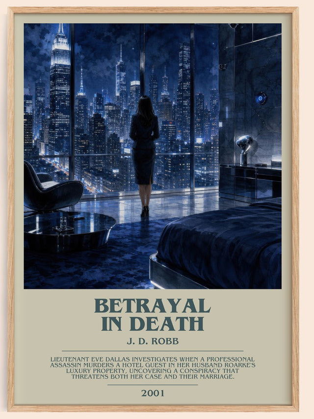 Betrayal In Death Bookish Wall Art by J. D. Robb