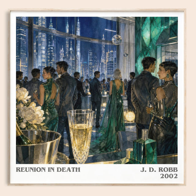 Reunion In Death Literary Art Print by J. D. Robb