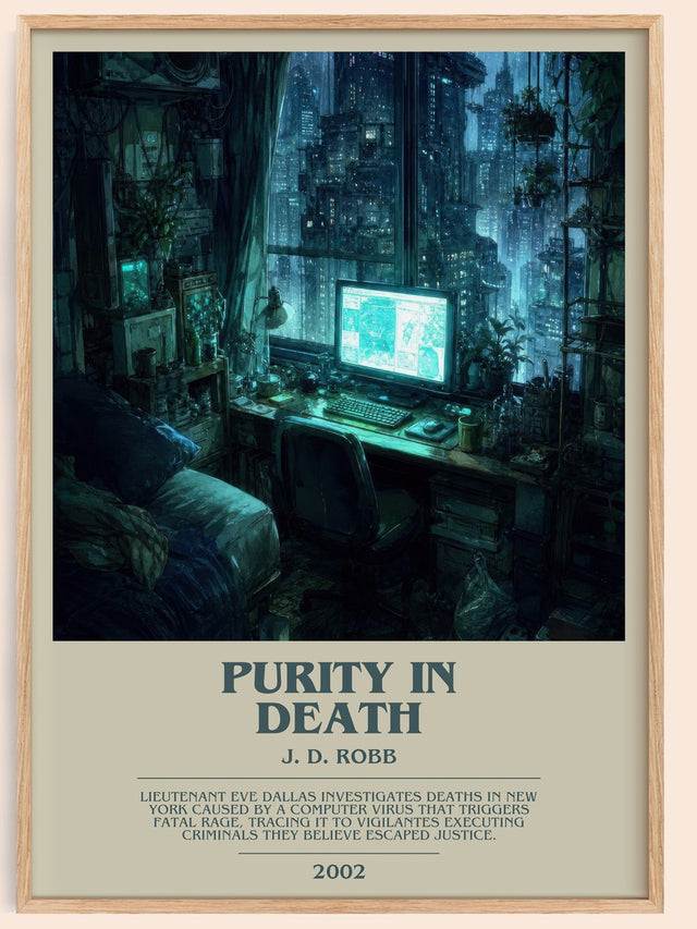 Purity In Death Bookish Wall Art by J. D. Robb