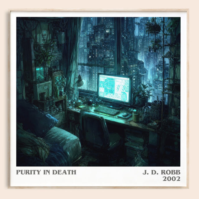 Purity In Death Literary Art Print by J. D. Robb
