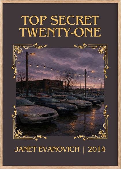 Top Secret Twenty-One Classic Book Art Print by Janet Evanovich
