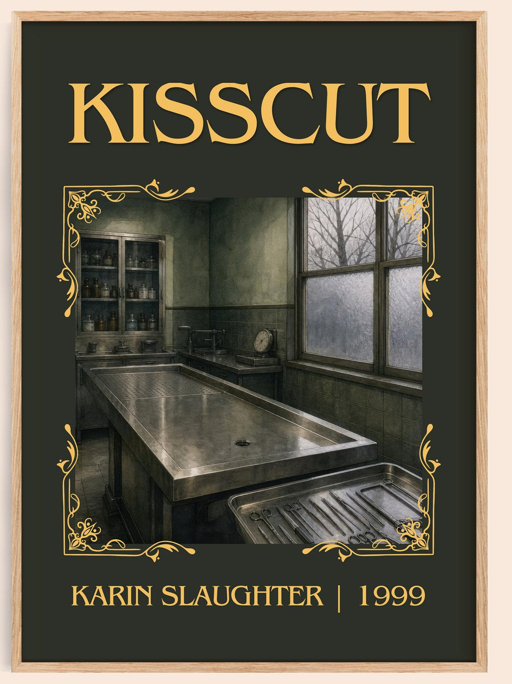 Kisscut Classic Book Art Print by Karin Slaughter – book poster