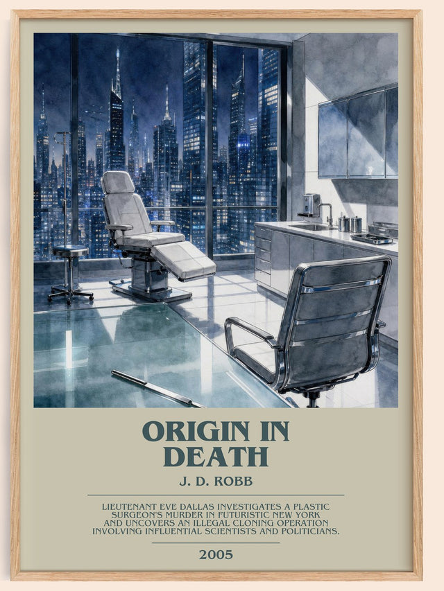 Origin In Death Bookish Wall Art by J. D. Robb