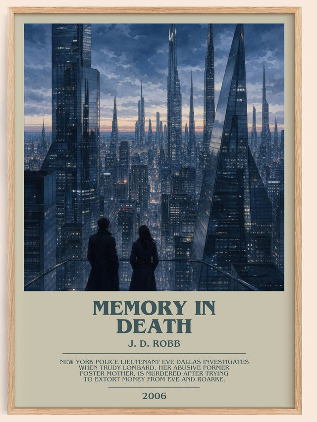 Memory In Death Bookish Wall Art by J. D. Robb
