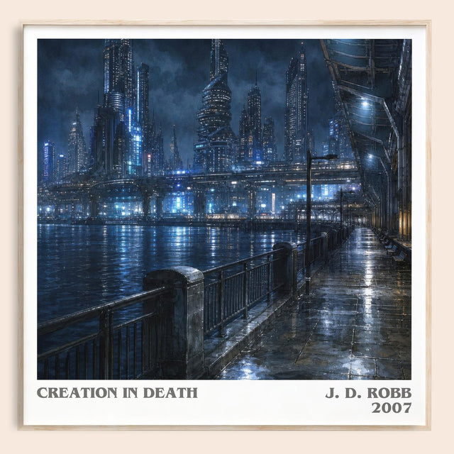 Creation In Death Literary Art Print by J. D. Robb