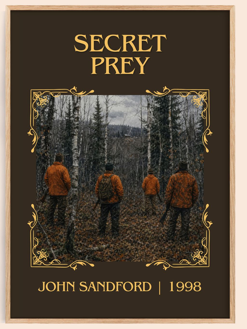 Secret Prey Classic Book Art Print by John Sandford – book poster