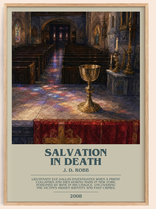 Salvation In Death Bookish Wall Art by J. D. Robb