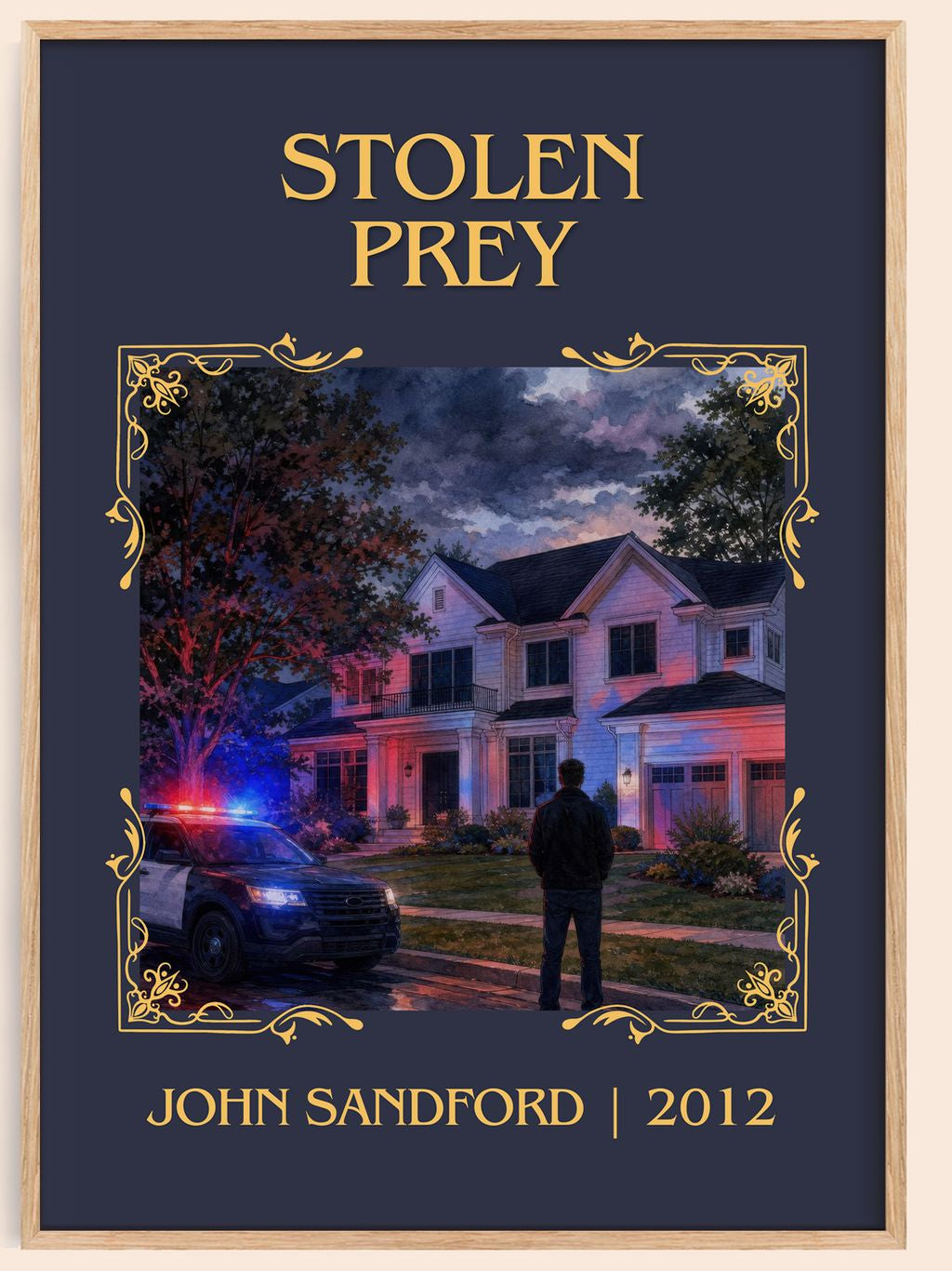 Stolen Prey Classic Book Art Print by John Sandford – book poster