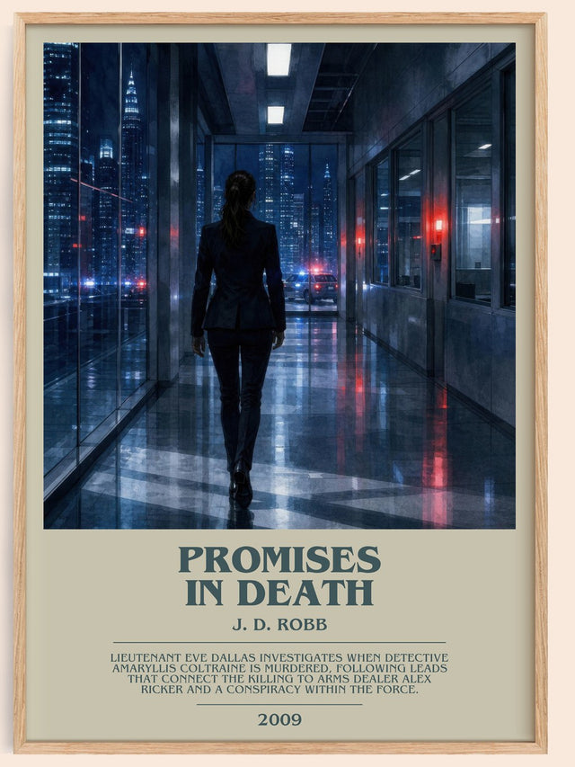 Promises In Death Bookish Wall Art by J. D. Robb