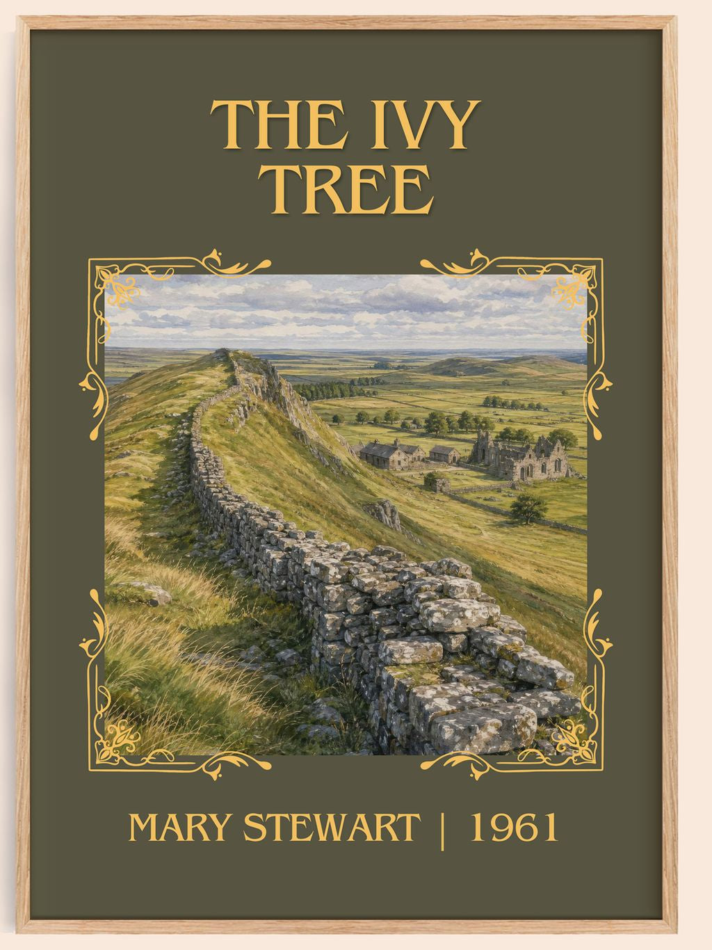 The Ivy Tree Classic Book Art Print by Mary Stewart – book poster
