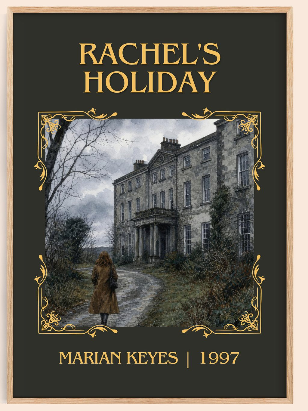 Rachel's Holiday Classic Book Art Print by Marian Keyes – book poster