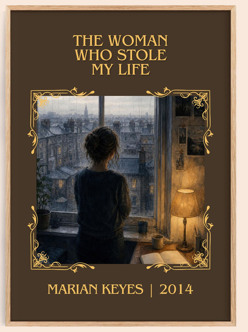 The Woman Who Stole My Life Classic Book Art Print by Marian Keyes – book poster