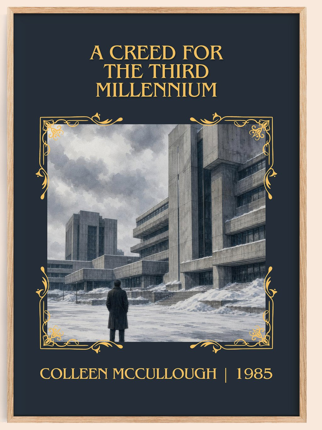 Creed for the Third Millennium Classic Book Art Print by C. McCullough – book poster