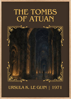The Tombs of Atuan Classic Book Art Print by Ursula K. Le Guin