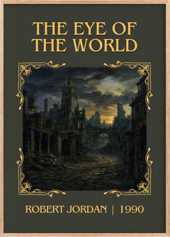 The Eye of the World Classic Book Art Print by Robert Jordan