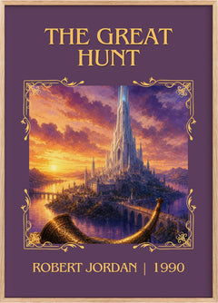 The Great Hunt Classic Book Art Print by Robert Jordan