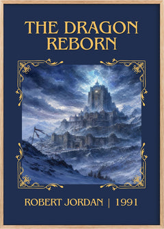 The Dragon Reborn Classic Book Art Print by Robert Jordan