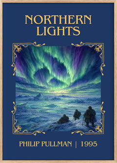 Northern Lights Classic Book Art Print by Philip Pullman