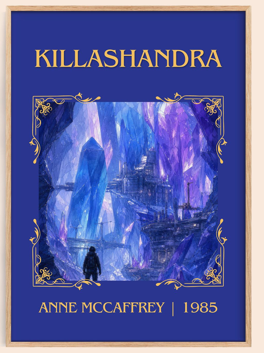 Killashandra Classic Book Art Print by Anne McCaffrey – book poster