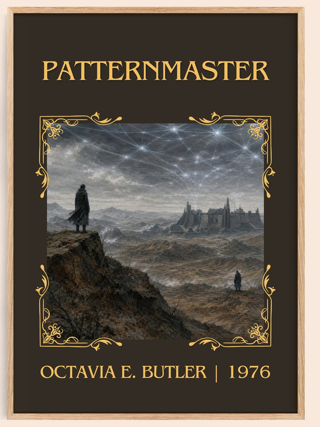 Patternmaster Classic Book Art Print by Octavia E. Butler – book poster