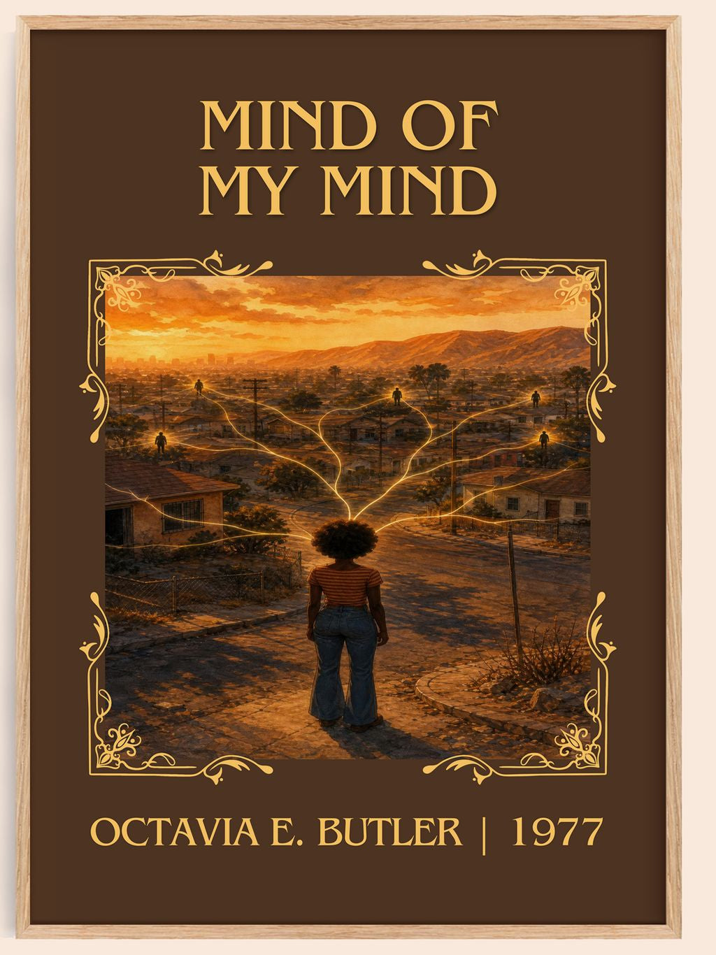 Mind of My Mind Classic Book Art Print by Octavia E. Butler – book poster