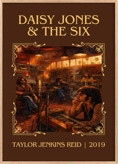 Daisy Jones & The Six Classic Book Art Print by Taylor Jenkins Reid