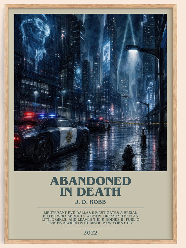 Abandoned In Death Bookish Wall Art by J. D. Robb
