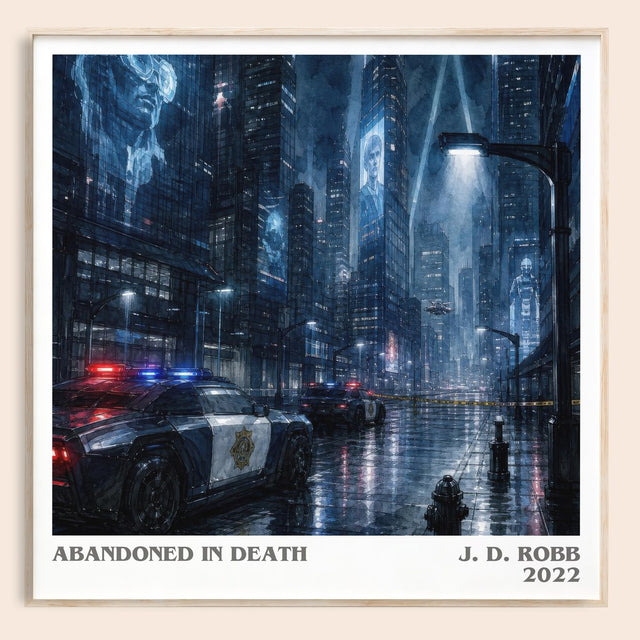 Abandoned In Death Literary Art Print by J. D. Robb