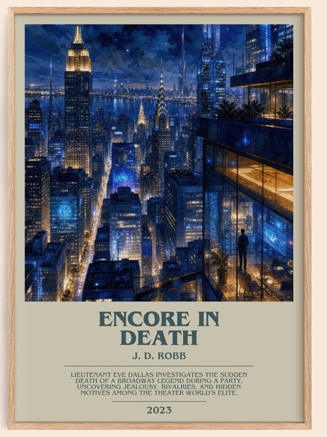 Encore In Death Bookish Wall Art by J. D. Robb