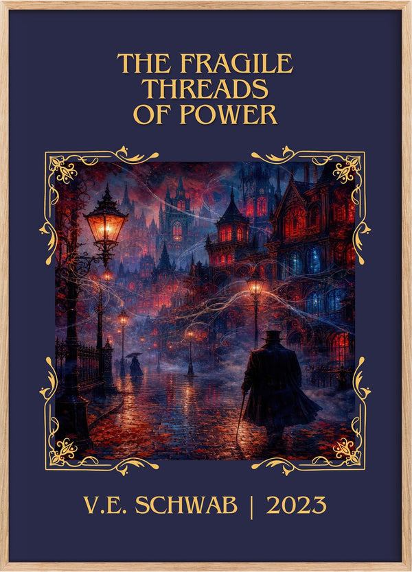 The Fragile Threads of Power Classic Book Art Print by V.E. Schwab
