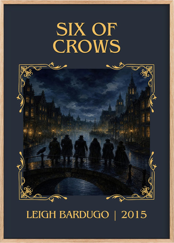 Six of Crows Classic Book Art Print by Leigh Bardugo