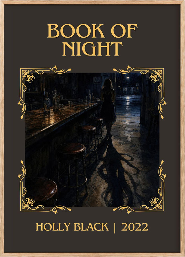 Book of Night Classic Book Art Print by Holly Black