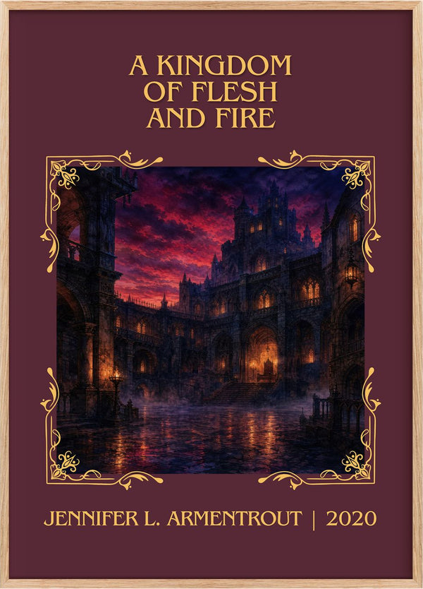 Kingdom of Flesh and Fire Classic Book Art Print by J. Armentrout
