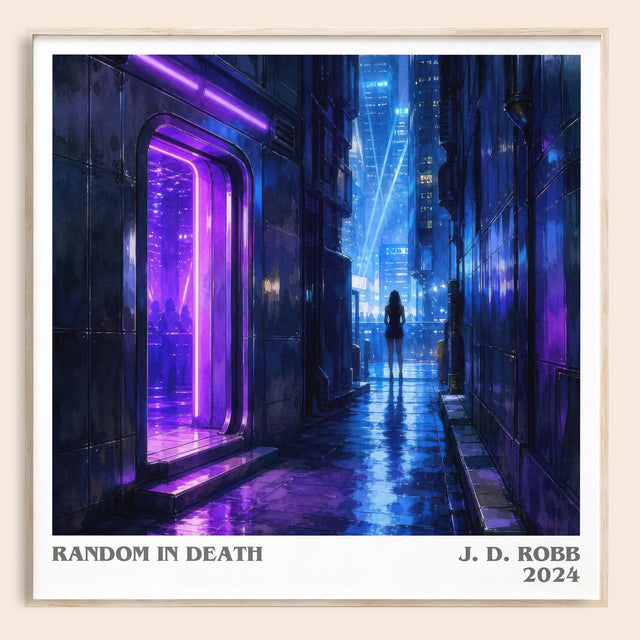 Random In Death Literary Art Print by J. D. Robb