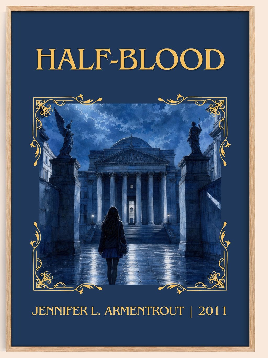 Half-Blood Classic Book Art Print by Jennifer L. Armentrout – book poster