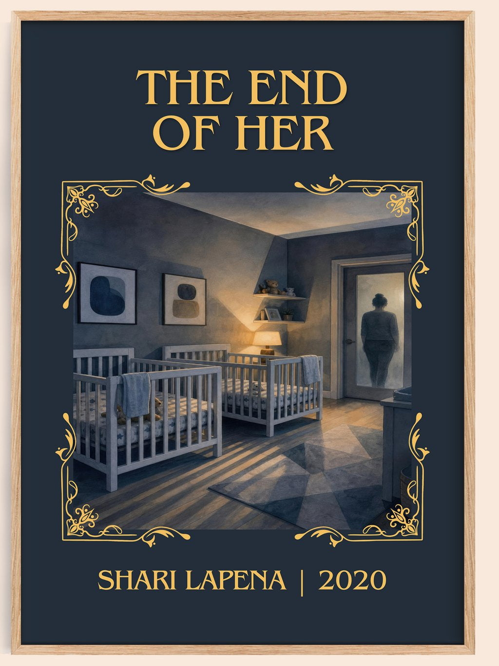 The End of Her Classic Book Art Print by Shari Lapena – book poster