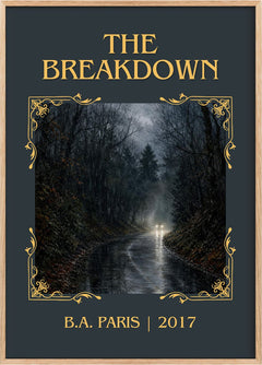 The Breakdown Classic Book Art Print by B.A. Paris