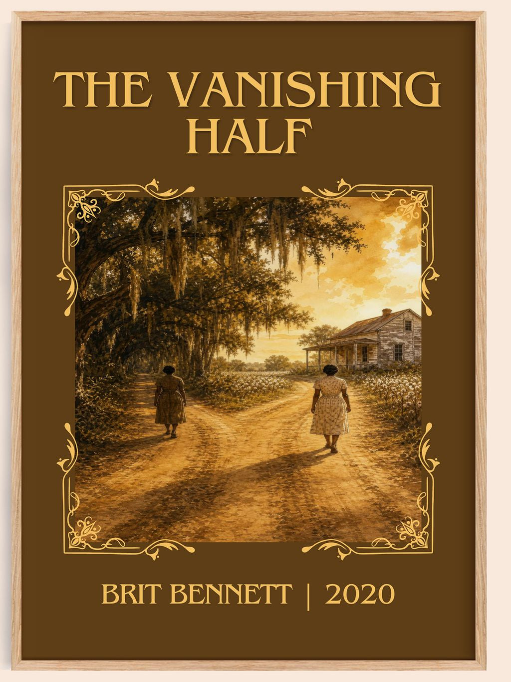 The Vanishing Half Classic Book Art Print by Brit Bennett – book poster