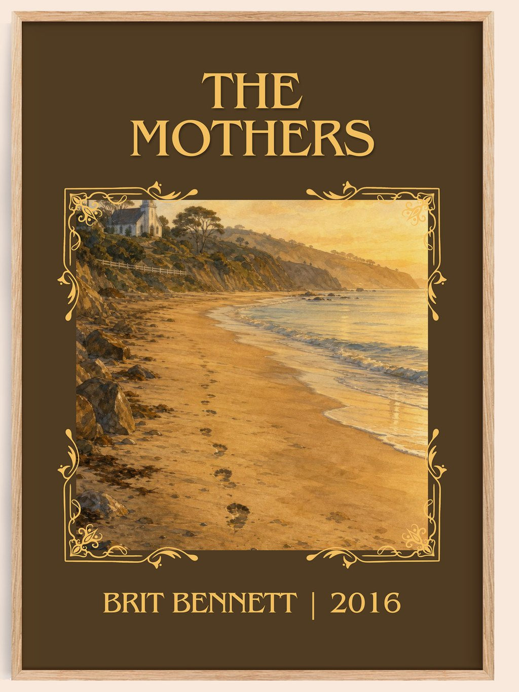 The Mothers Classic Book Art Print by Brit Bennett – book poster